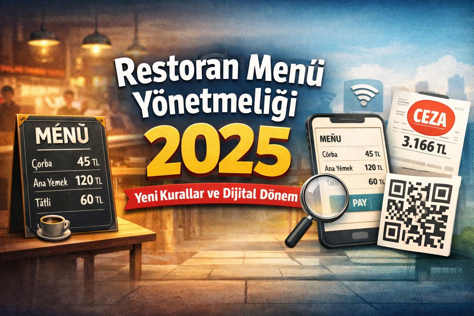  Restoran Menü Yönetmeliği 2025 Nedir? QR Menü ve Yeni Kurallar